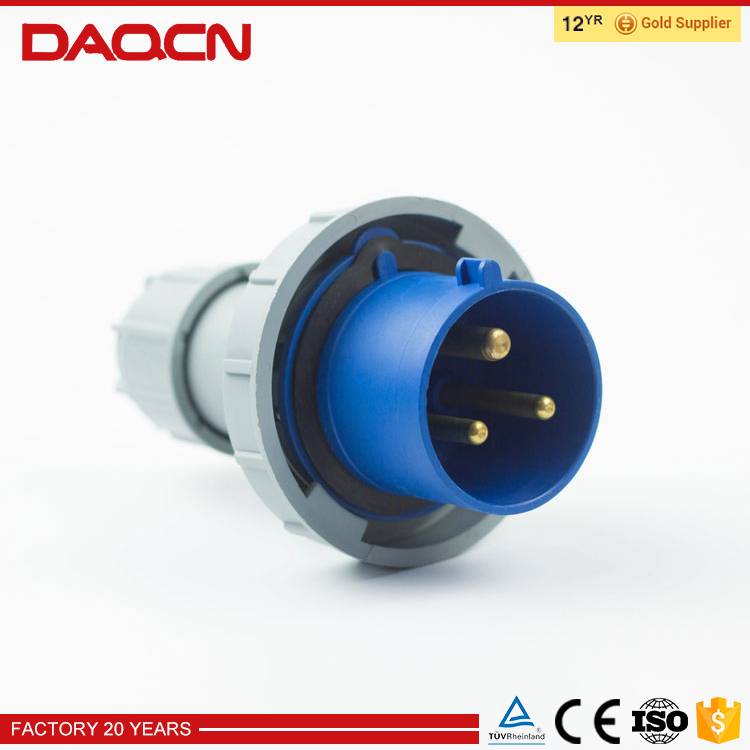 China Ce Certificate Industrial Plug And Socket 16a 3 Pin