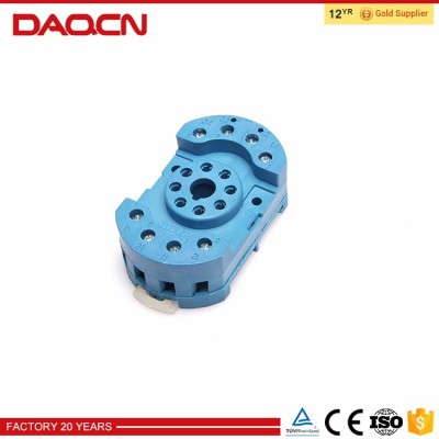 DAQCN 8 pin relay socket PF083A and 11 pin relay base PF113A