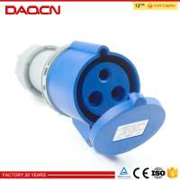 DAQCN Excellent Quality Ce Approval 16 Amps Female Industrial Socket