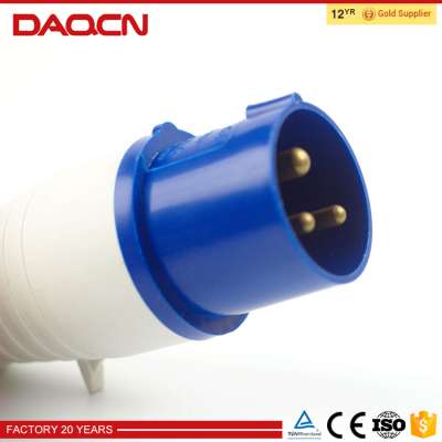 Guaranteed quality industrial plug and socket 16a 3pin