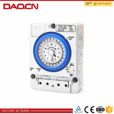 DAQCN TB388 AC220V Programmable Weekly Time Switch