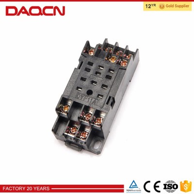 DAQCN Hot Sale 11 Pin Relay Socket Base